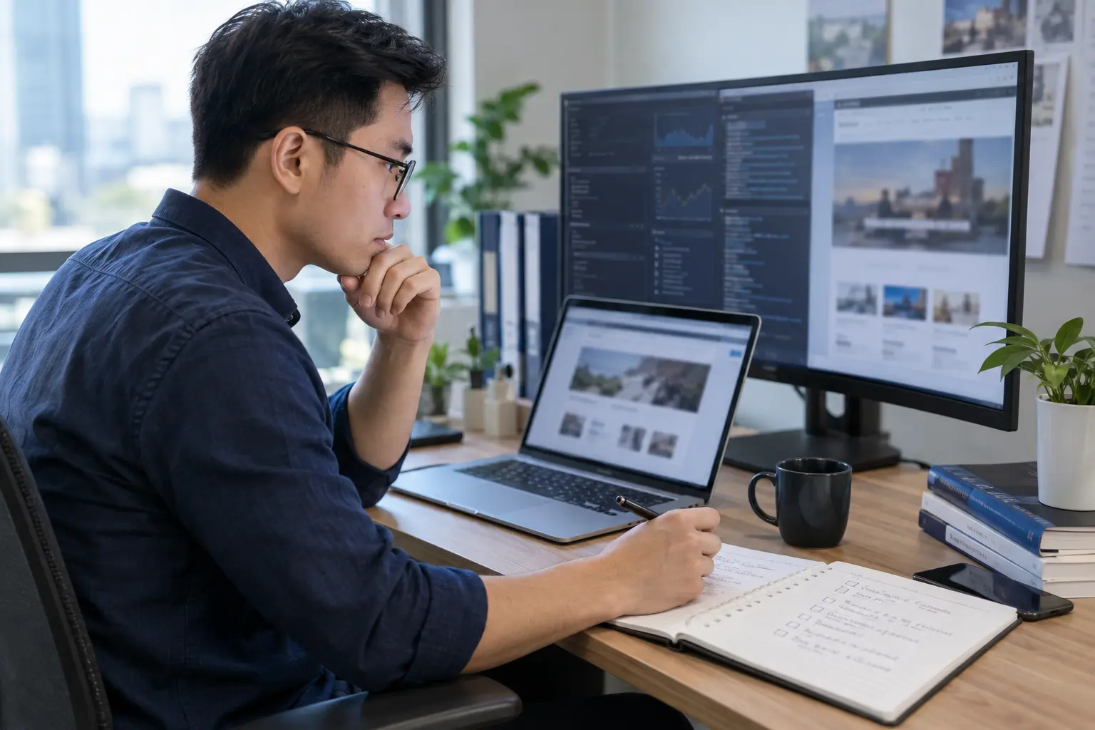 Minh họa phân tích dữ liệu trước khi khôi phục website từ bản sao lưu